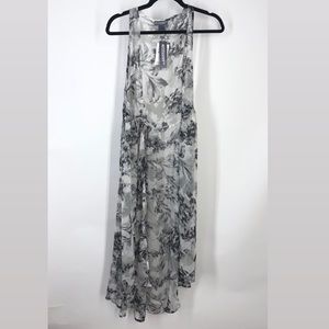 Accessory St NY Silver Floral Kimono/duster